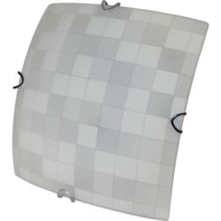 Plafon LED kwadrat 14W1143lm    Barwa biała dzienna,IP20,klosz szklany   LEDonTIME